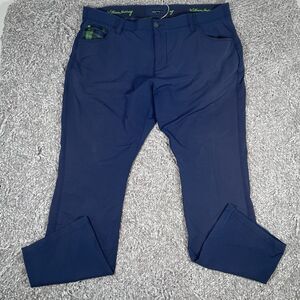 William Murray Golf Pants Men’s Size 40 Straight Fit Navy Blue Stretch Preppy